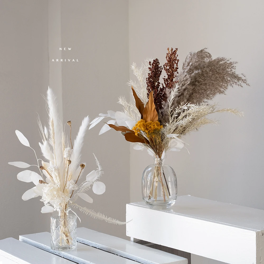 High Quality Dried Pampas Grass Dry Flower Bouquet With Naturally Pampa For Boho Home Decor Wedding Decoration Mother's Day Gift
High Quality Dried Pampas Grass Dry Flower Bouquet With Naturally Pampa For Boho Home Decor Wedding Decoration Mother's Day Gift