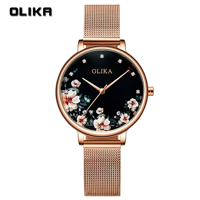 Fashion Watch Women's Waterproof Fine Steel Mesh Band Small Fresh Quartz Watch Women's Camellia Watch watch watch for women
Fashion Watch Women's Waterproof Fine Steel Mesh Band Small Fresh Quartz Watch Women's Camellia Watch watch watch for women