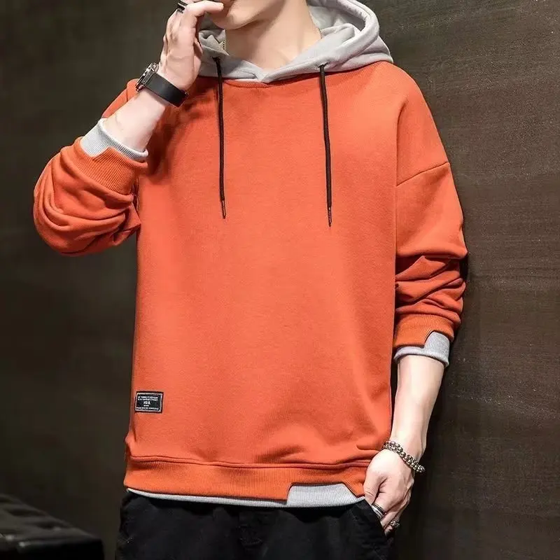 2023 Korean Hooded Sweater Men's Spring and Autumn New Large Solid Embroidery Logo Multi Color Relaxed Long Sleeve Top
2023 Korean Hooded Sweater Men's Spring and Autumn New Large Solid Embroidery Logo Multi Color Relaxed Long Sleeve Top