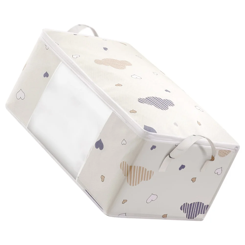 Clothes Container Storage Bags Dust-proof Large Packing Pouch Non-woven Fabric Huge Tote Travelling 
Clothes Container Storage Bags Dust-proof Large Packing Pouch Non-woven Fabric Huge Tote Travelling