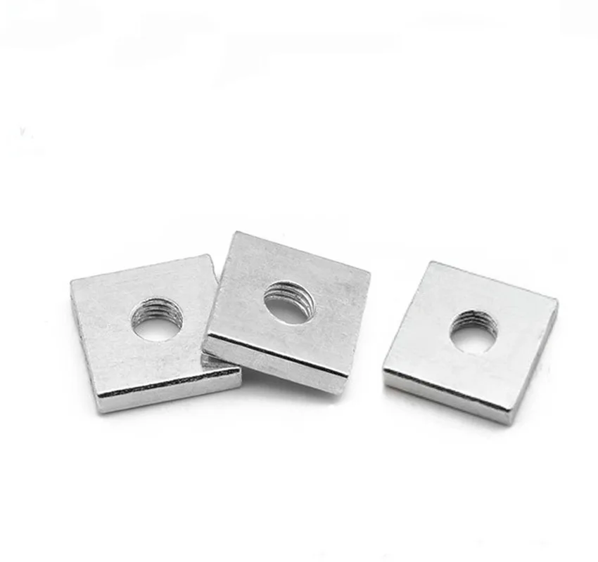 20pcs M6x20x4 Square Nuts Thin Carbon Steel Color Galvanized Zinc Plated Square Thin Nuts GB39 DIN 562 BIGGER SIZE M6
20pcs M6x20x4 Square Nuts Thin Carbon Steel Color Galvanized Zinc Plated Square Thin Nuts GB39 DIN 562 BIGGER SIZE M6