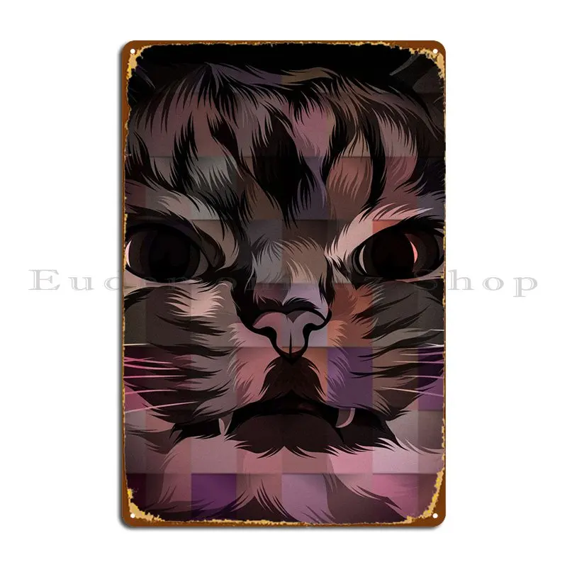 Металлический плакат с надписью Love Cat 01 
Металлический плакат с надписью Love Cat 01