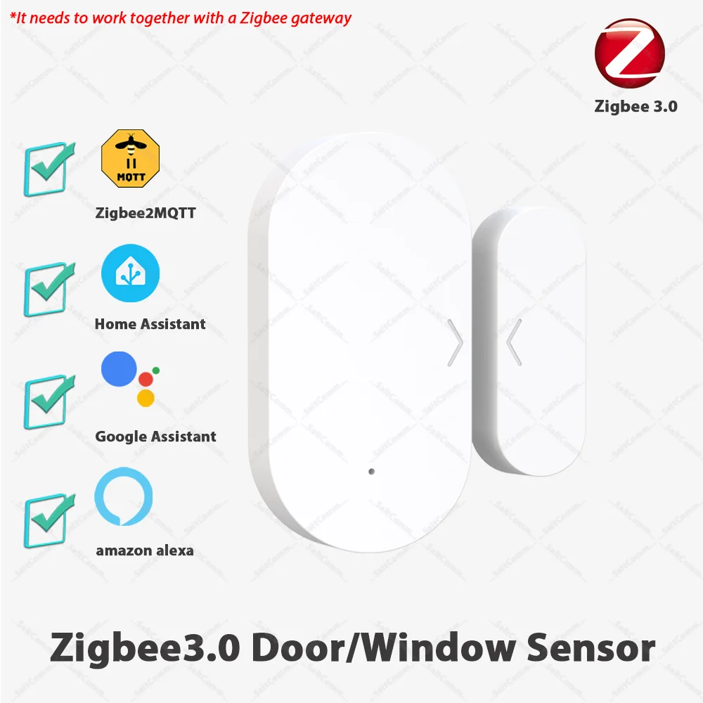 Датчик открытия двери/окна SaltComm Zigbee Door Sensor
Датчик открытия двери/окна SaltComm Zigbee Door Sensor