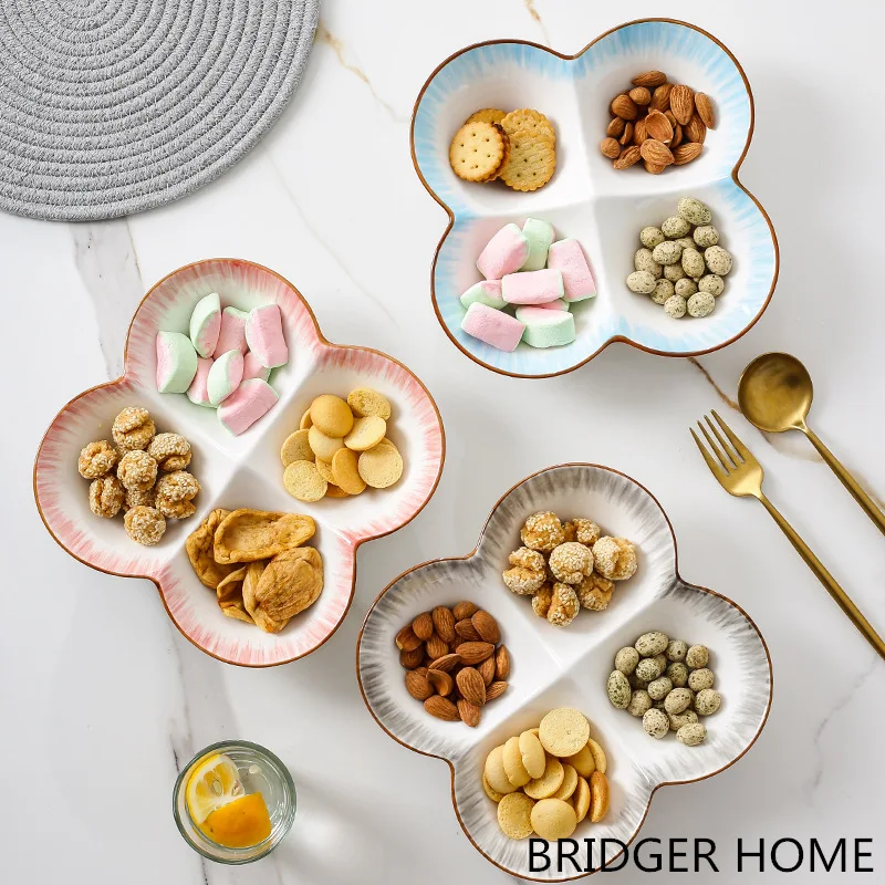 1pcs Divided Plate with Vinegar Plate Creative Home Deep Plates Ceramic Fruit Plate Jiaozi, Nuts Dinner Set Plates and Dishes
1pcs Divided Plate with Vinegar Plate Creative Home Deep Plates Ceramic Fruit Plate Jiaozi, Nuts Dinner Set Plates and Dishes