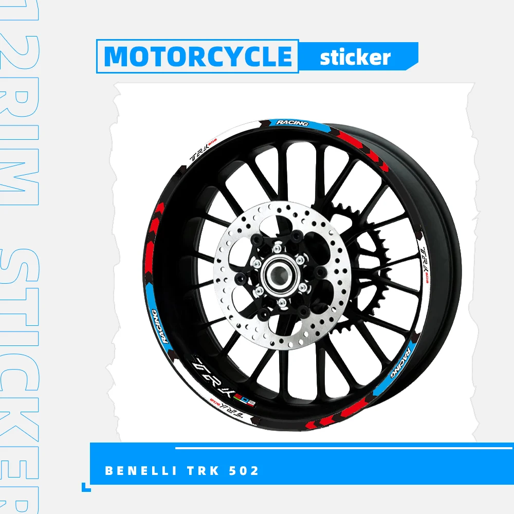 New high quality 12 Pcs Fit Motorcycle Wheel Sticker stripe Reflective Rim For Benelli TRK 502
New high quality 12 Pcs Fit Motorcycle Wheel Sticker stripe Reflective Rim For Benelli TRK 502