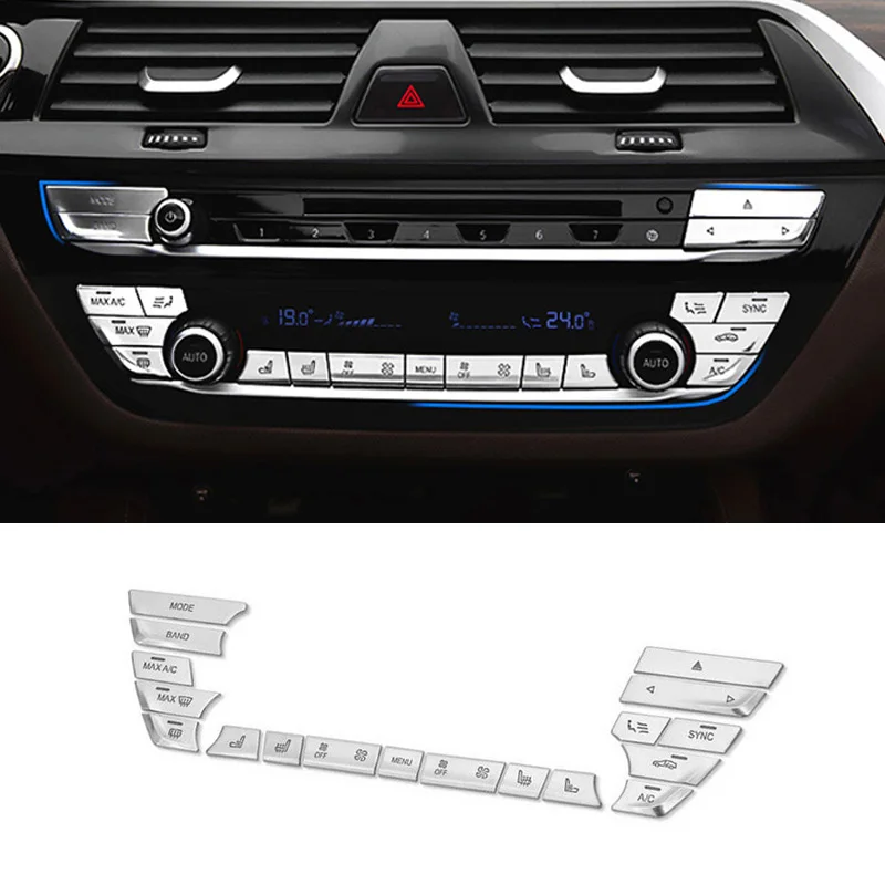 Хромированный центральный переключатель управления для BMW 5 Series 6GT G32 G30 17-21, декоративная крышка, аксессуары для интерьера автомобиля
Хромированный центральный переключатель управления для BMW 5 Series 6GT G32 G30 17-21, декоративная крышка, аксессуары для интерьера автомобиля