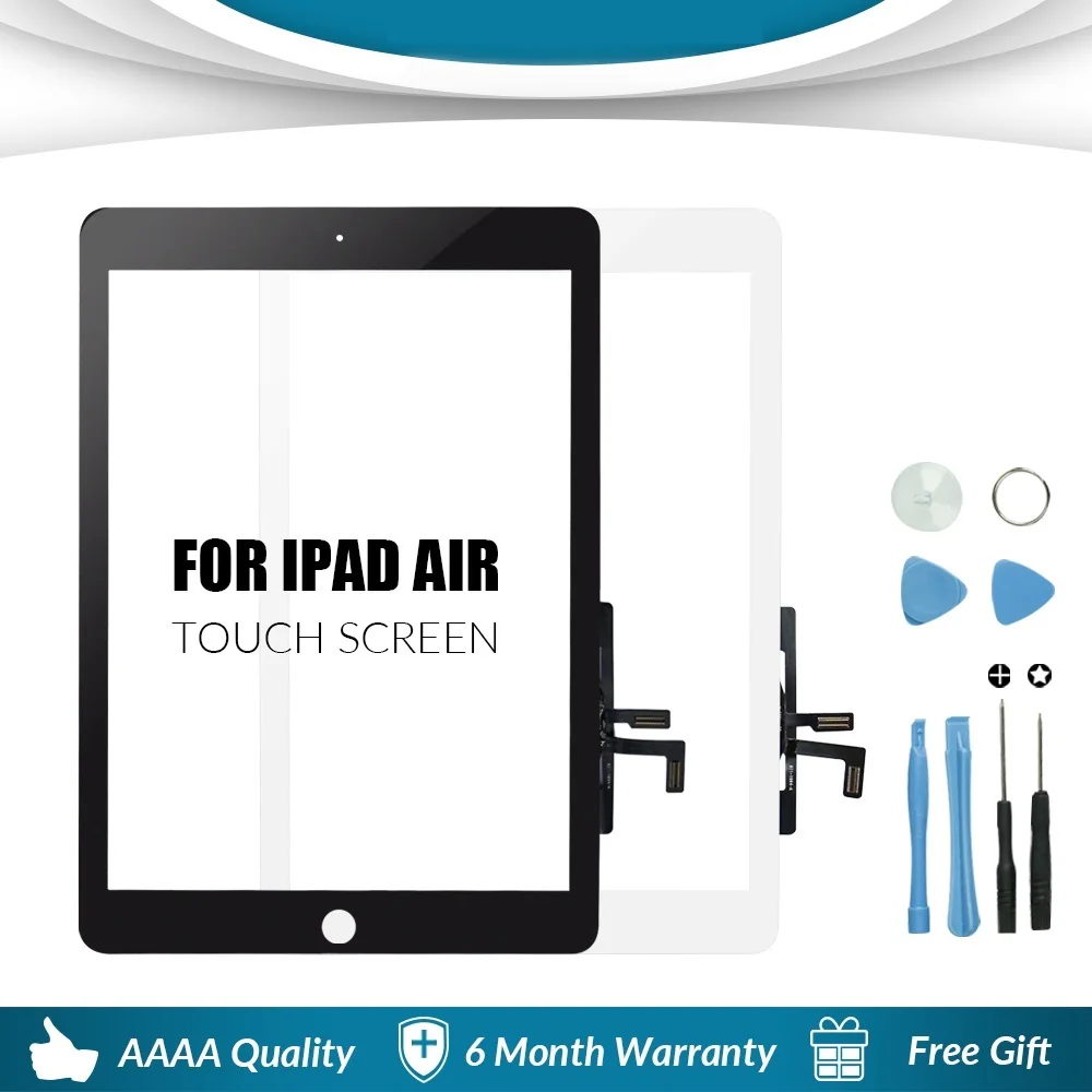 Новинка для iPad Air 1 iPad 5 Внешний сенсорный ЖК-экран дигитайзер передний датчик стеклянный дисплей Сенсорная панель Замена A1474 A1475 A1476
Новинка для iPad Air 1 iPad 5 Внешний сенсорный ЖК-экран дигитайзер передний датчик стеклянный дисплей Сенсорная панель Замена A1474 A1475 A1476