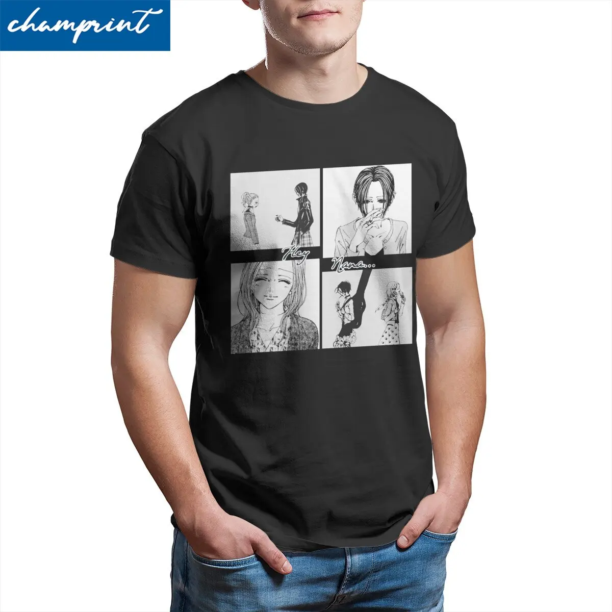 Футболка мужская с круглым вырезом, из натурального хлопка 
Футболка мужская с круглым вырезом, из натурального хлопка