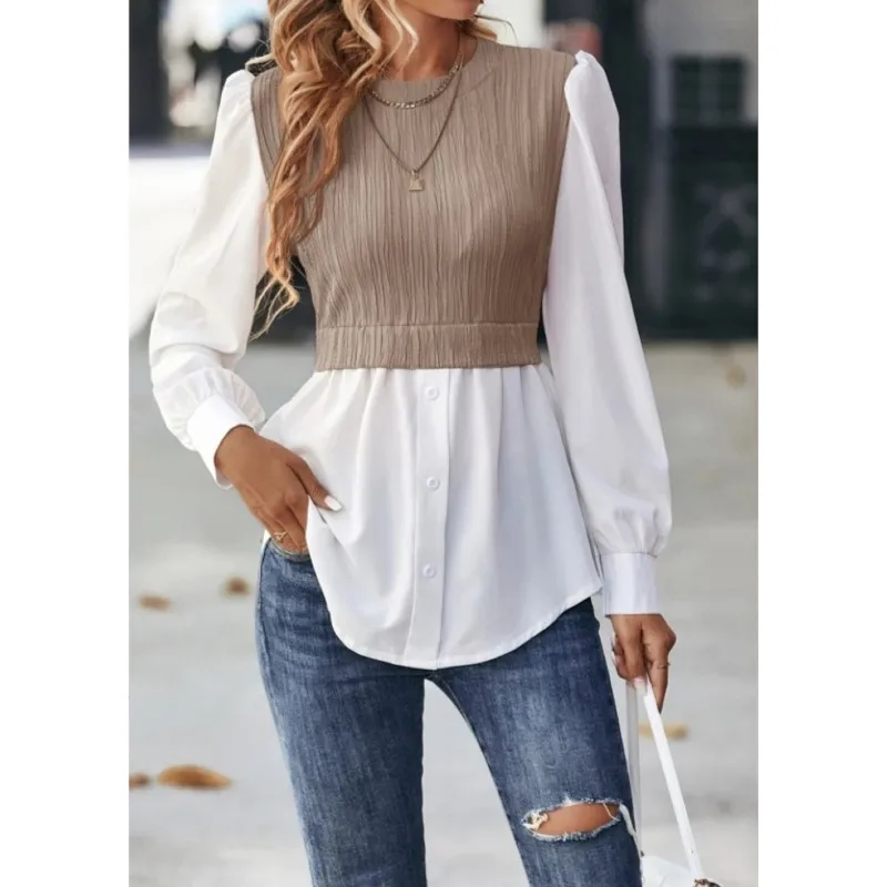 Blouses Women Long Sleeve O Collar Blouse Office Women Apricot Chiffon Blouse Shirt Women Tops Blusas Mujer De Moda 2023 Shirts
Blouses Women Long Sleeve O Collar Blouse Office Women Apricot Chiffon Blouse Shirt Women Tops Blusas Mujer De Moda 2023 Shirts
