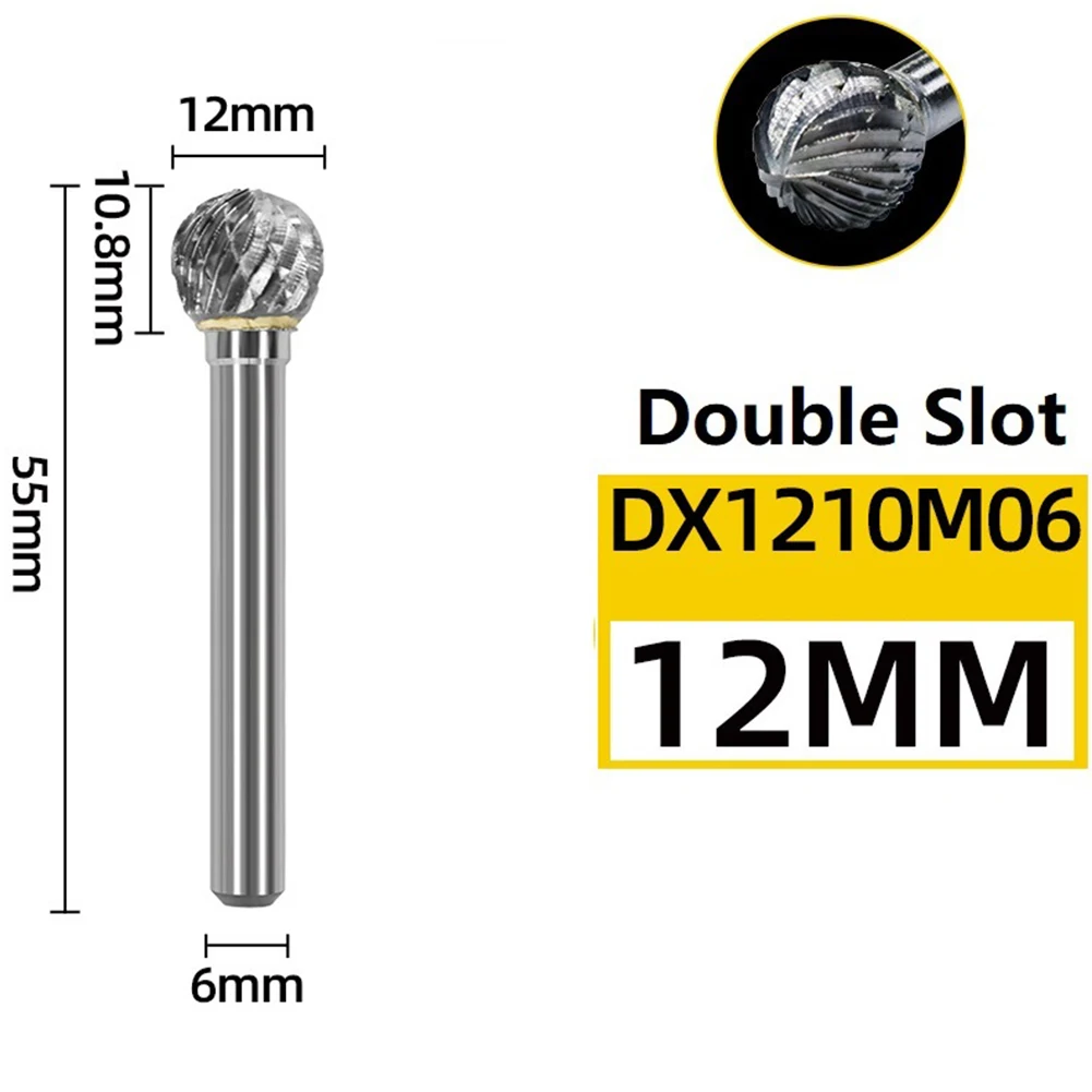 1 Pcs Rotary File Round Routing Burr Bit Double Cut Ball Shape Carving Bit 6-16mm For Woodworking Tools Accessories
1 Pcs Rotary File Round Routing Burr Bit Double Cut Ball Shape Carving Bit 6-16mm For Woodworking Tools Accessories