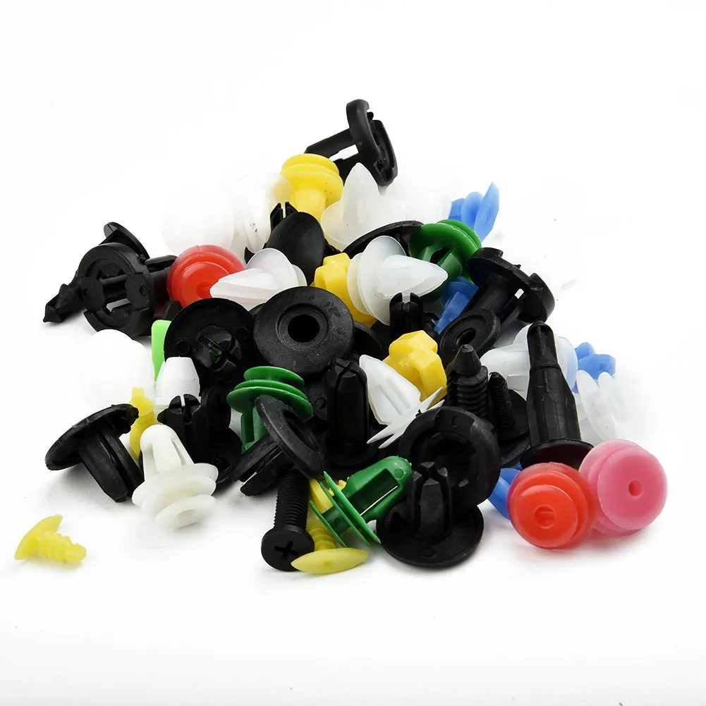 200pcs Plastic Car Body Push Pin Rivet Fasteners Trim Moulding Clip Colorful Mixed Auto Bumper Door Fastener Kit Car Accessories
200pcs Plastic Car Body Push Pin Rivet Fasteners Trim Moulding Clip Colorful Mixed Auto Bumper Door Fastener Kit Car Accessories