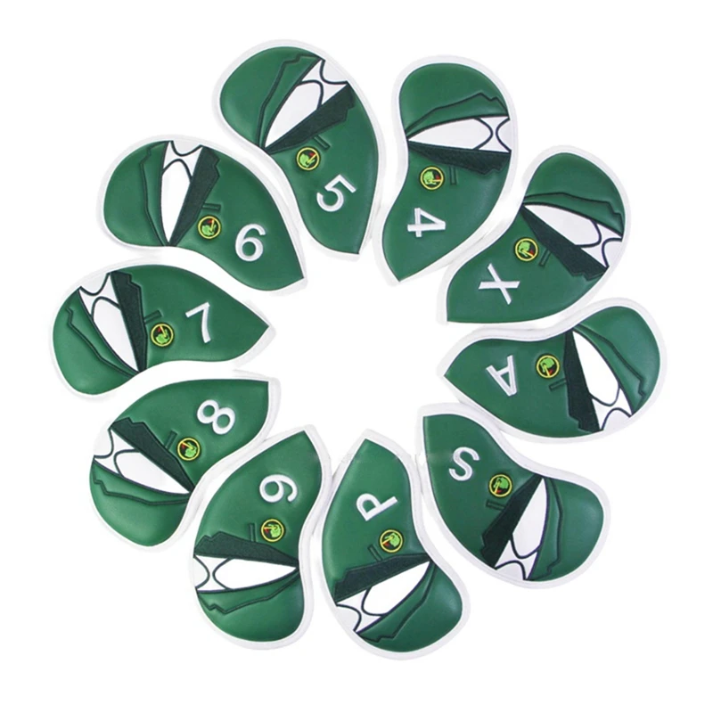 Golf Iron Cover Colorful Big Number Cue Cap Cover Iron Protection Cover Waterproof Pu Head Cover 10Pcs/Set
Golf Iron Cover Colorful Big Number Cue Cap Cover Iron Protection Cover Waterproof Pu Head Cover 10Pcs/Set