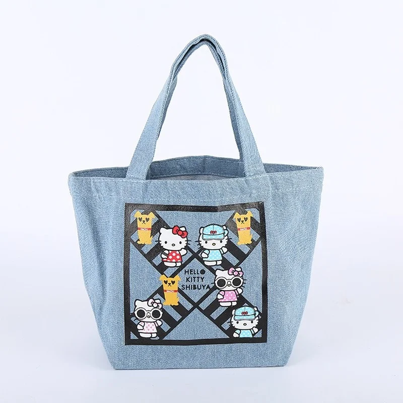Hello Kitty Purses Korean Version of Simplicity Cowboy Canvas Bag Fashion Handbag Cartoon Pictures Casual Hand Bags for Women
Hello Kitty Purses Korean Version of Simplicity Cowboy Canvas Bag Fashion Handbag Cartoon Pictures Casual Hand Bags for Women