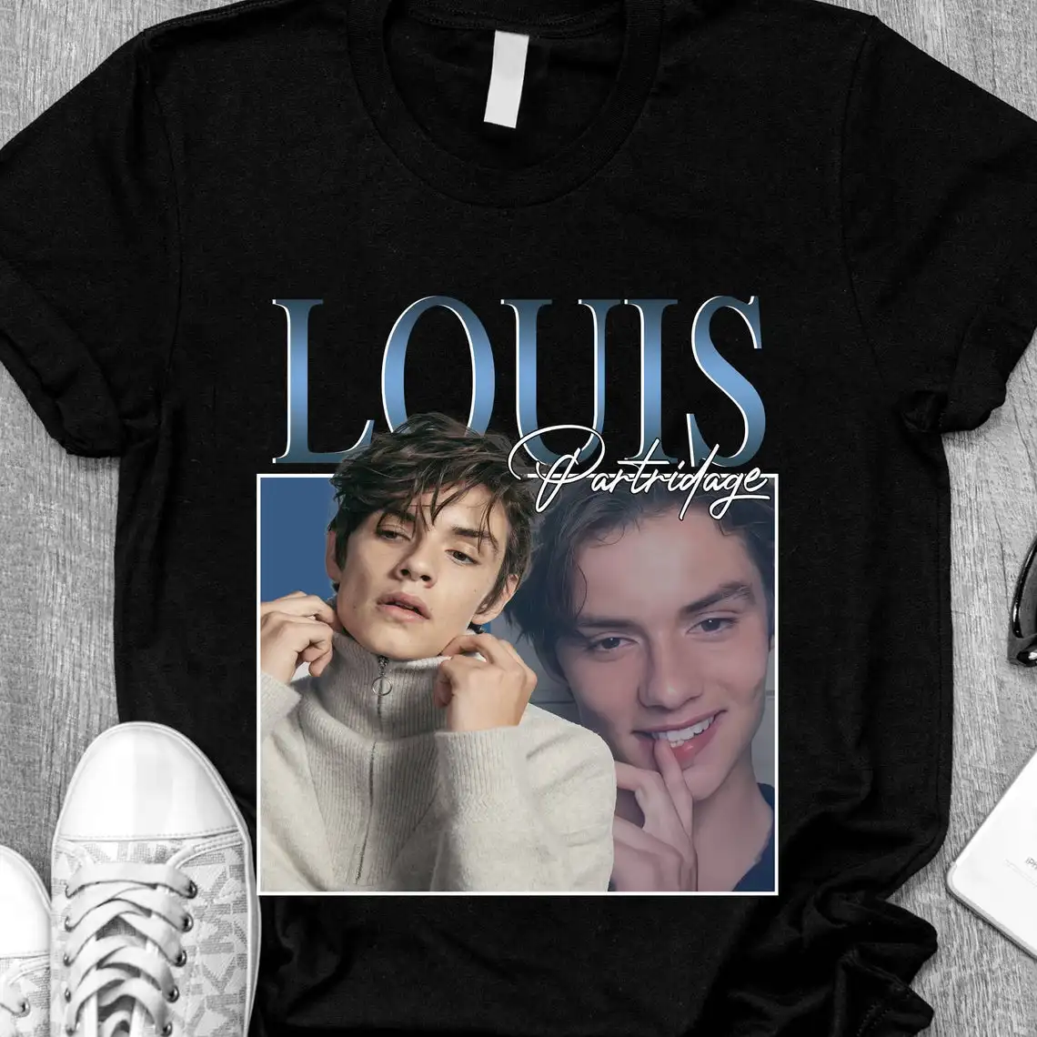 2021 Men/Women's Summer Black Street Fashion Hip Hop Louis Partridge Limited Edition T-shirt Cotton Tees Short Sleeve Tops
2021 Men/Women's Summer Black Street Fashion Hip Hop Louis Partridge Limited Edition T-shirt Cotton Tees Short Sleeve Tops