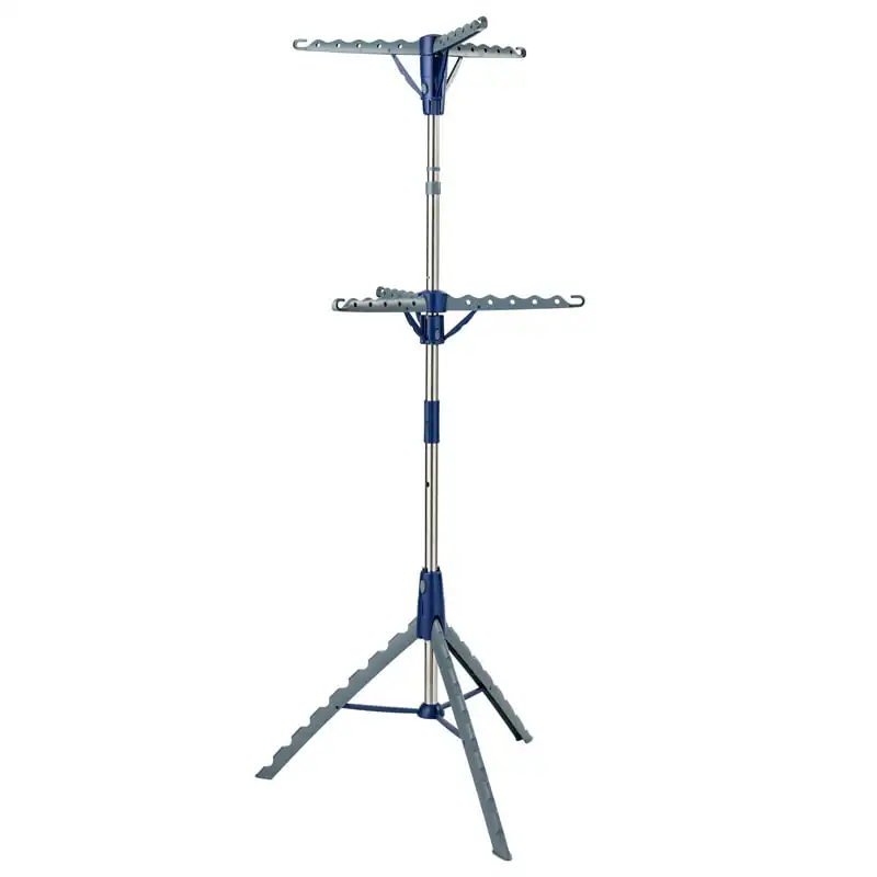 Honey Can Do 2-Tier Collapsible Tripod Clothes Drying Rack Household Floor Drying Rack Stall Display Stand
Honey Can Do 2-Tier Collapsible Tripod Clothes Drying Rack Household Floor Drying Rack Stall Display Stand