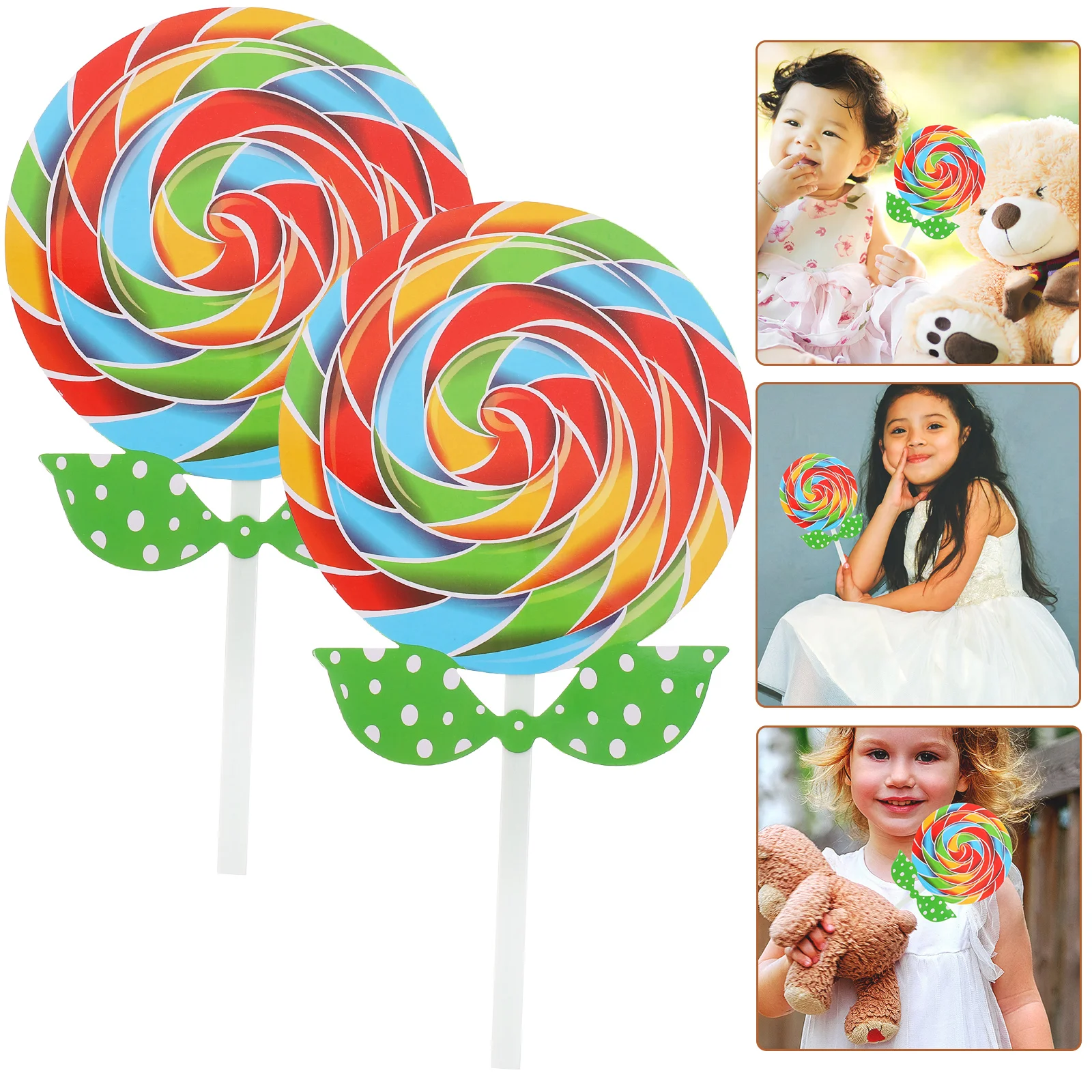 2 Pcs Lollipop Photo Unique Ornaments Princess Toys Simulation Model Fake Accessories Decorative
2 Pcs Lollipop Photo Unique Ornaments Princess Toys Simulation Model Fake Accessories Decorative