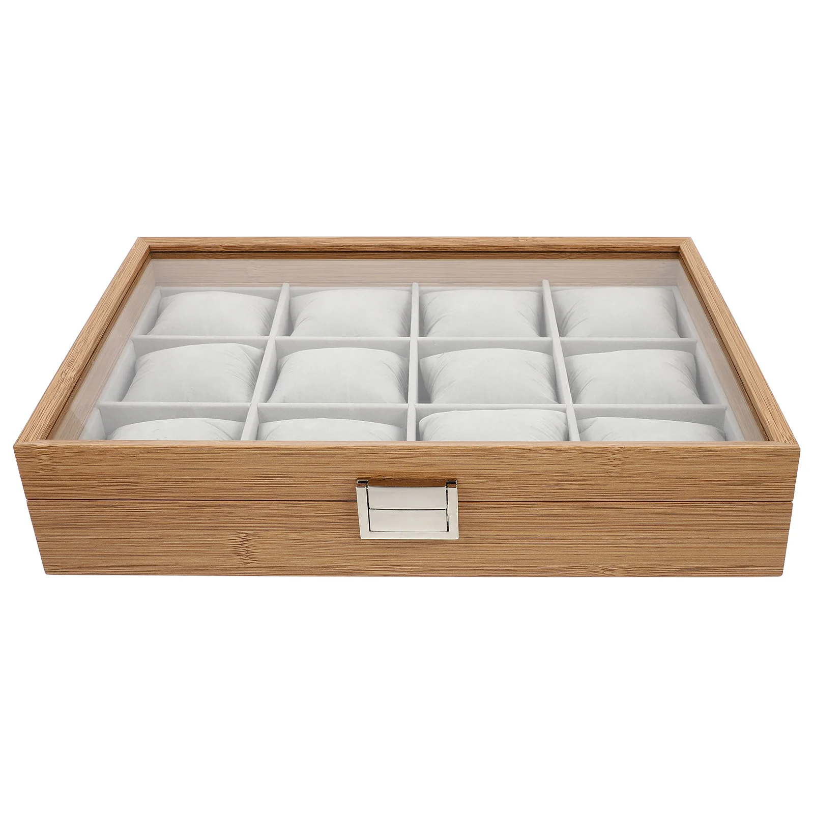 Watch Box Storage Case Wood Container Jewelry Organizer Display Tray Wood Storage Box
Watch Box Storage Case Wood Container Jewelry Organizer Display Tray Wood Storage Box