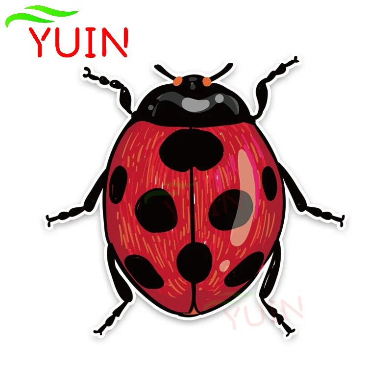 Personality Animal Ladybug Car Sticker Fashion Graphic Decoration Accessories PVC Waterproof High Quality Decal 15*14cm
Personality Animal Ladybug Car Sticker Fashion Graphic Decoration Accessories PVC Waterproof High Quality Decal 15*14cm