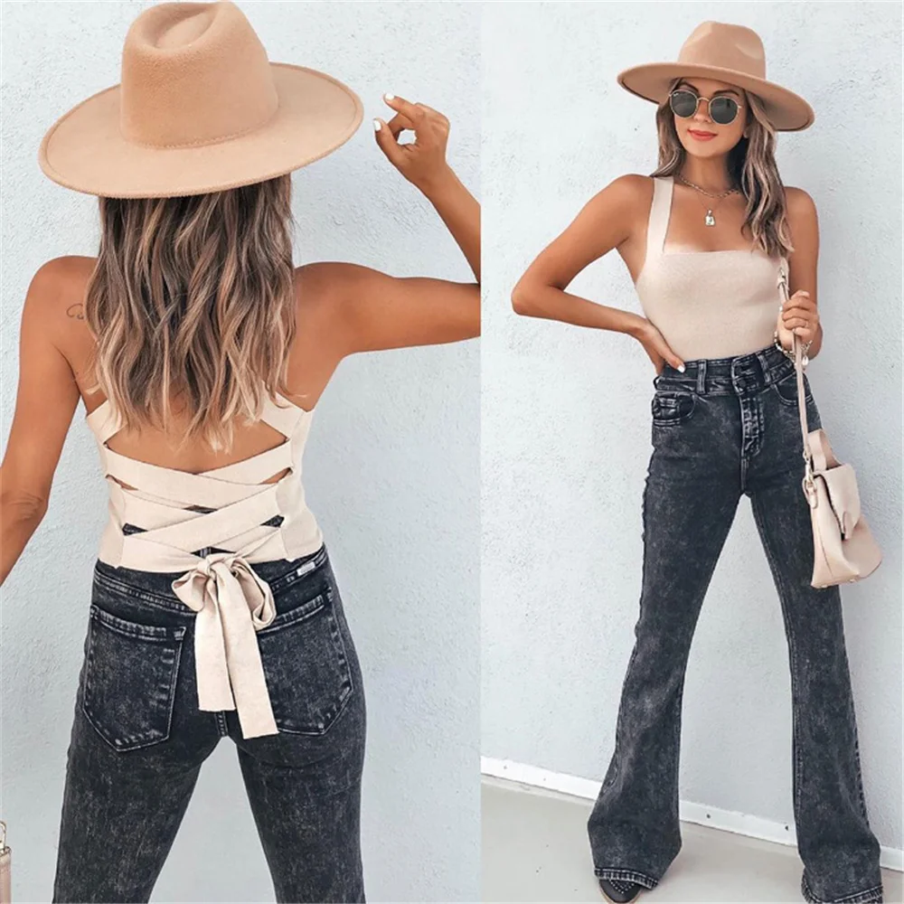 Женские джинсы в стиле High street, эластичные широкие брюки из денима с высокой талией, повседневные уличные джинсы 
Женские джинсы в стиле High street, эластичные широкие брюки из денима с высокой талией, повседневные уличные джинсы