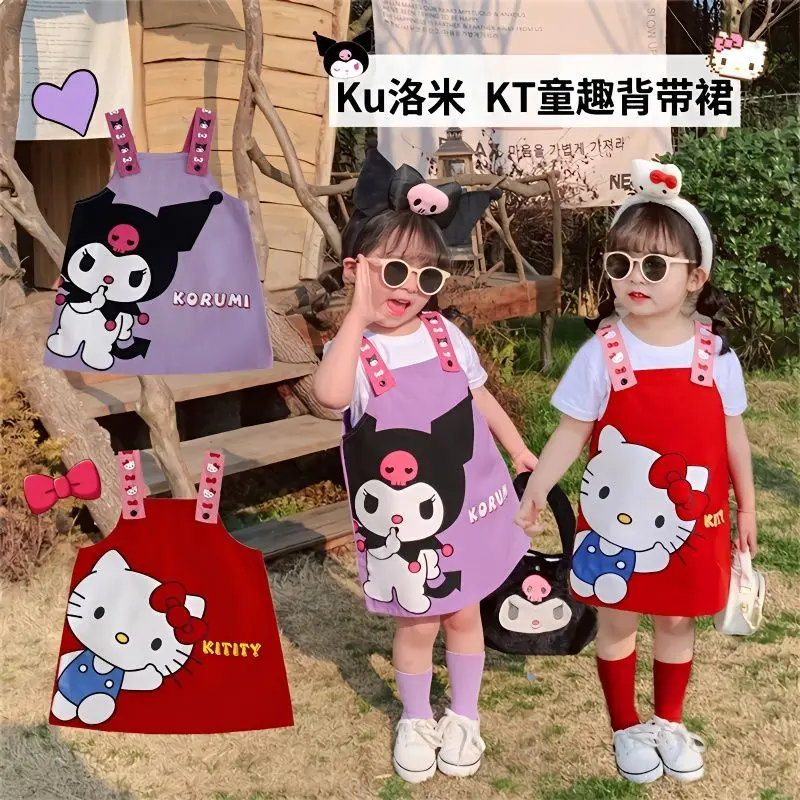 2023 Sanriod Anime Kuromi Toddler Baby Girl Dress Kawaii Kids Suspenders Skirt Casual Clothes Birthday Party Easter Tutu Costume
2023 Sanriod Anime Kuromi Toddler Baby Girl Dress Kawaii Kids Suspenders Skirt Casual Clothes Birthday Party Easter Tutu Costume