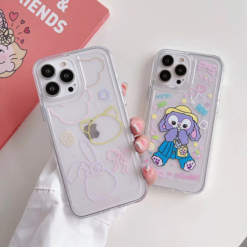 

Disney StellaLou Friend Phone Case for iPhone 11 12 13 mini pro XS MAX 8 7 6 6S Plus X 5S SE 2020 XR case