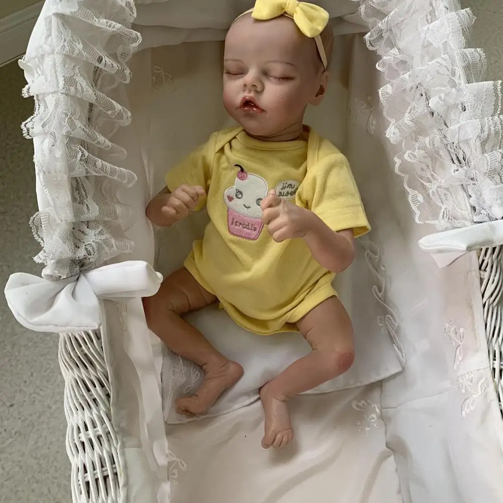 17inch Rebirth Sleeping Baby Simulation Soft Rooting Eyelashes Model Chrismas Baby Gifts Baby U5h4
17inch Rebirth Sleeping Baby Simulation Soft Rooting Eyelashes Model Chrismas Baby Gifts Baby U5h4
