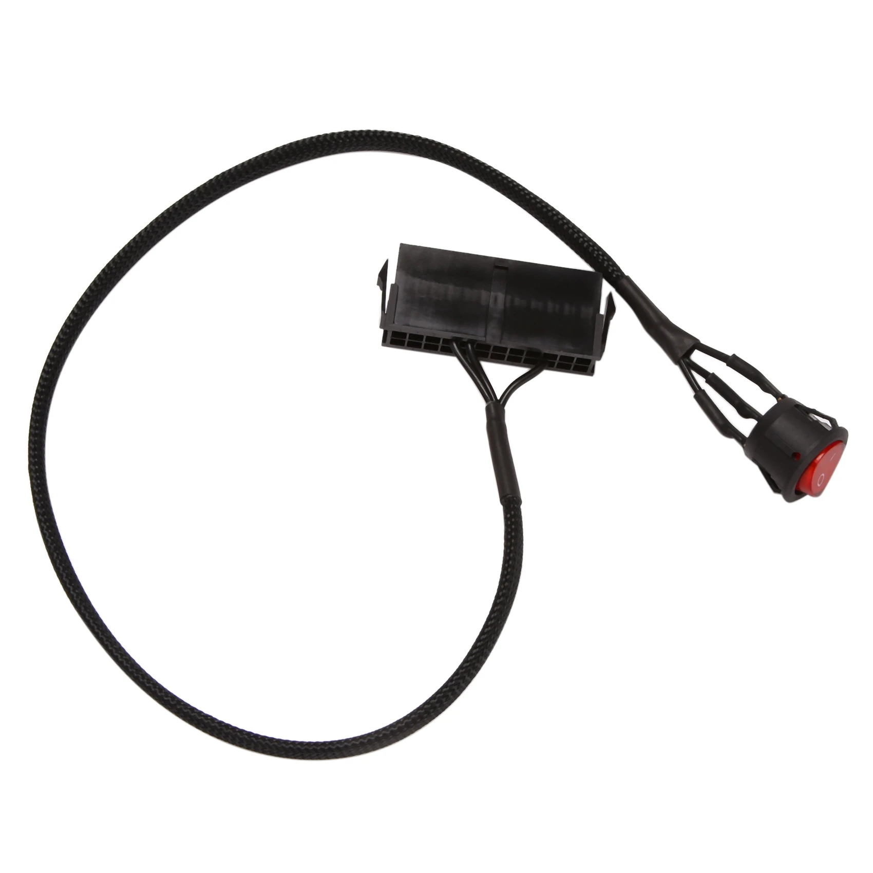 24-Pin Female ATX PSU PC Power Supply Starter Tester Start Up Jumper Ridge Cable with ON/OFF Switch,50cm
24-Pin Female ATX PSU PC Power Supply Starter Tester Start Up Jumper Ridge Cable with ON/OFF Switch,50cm