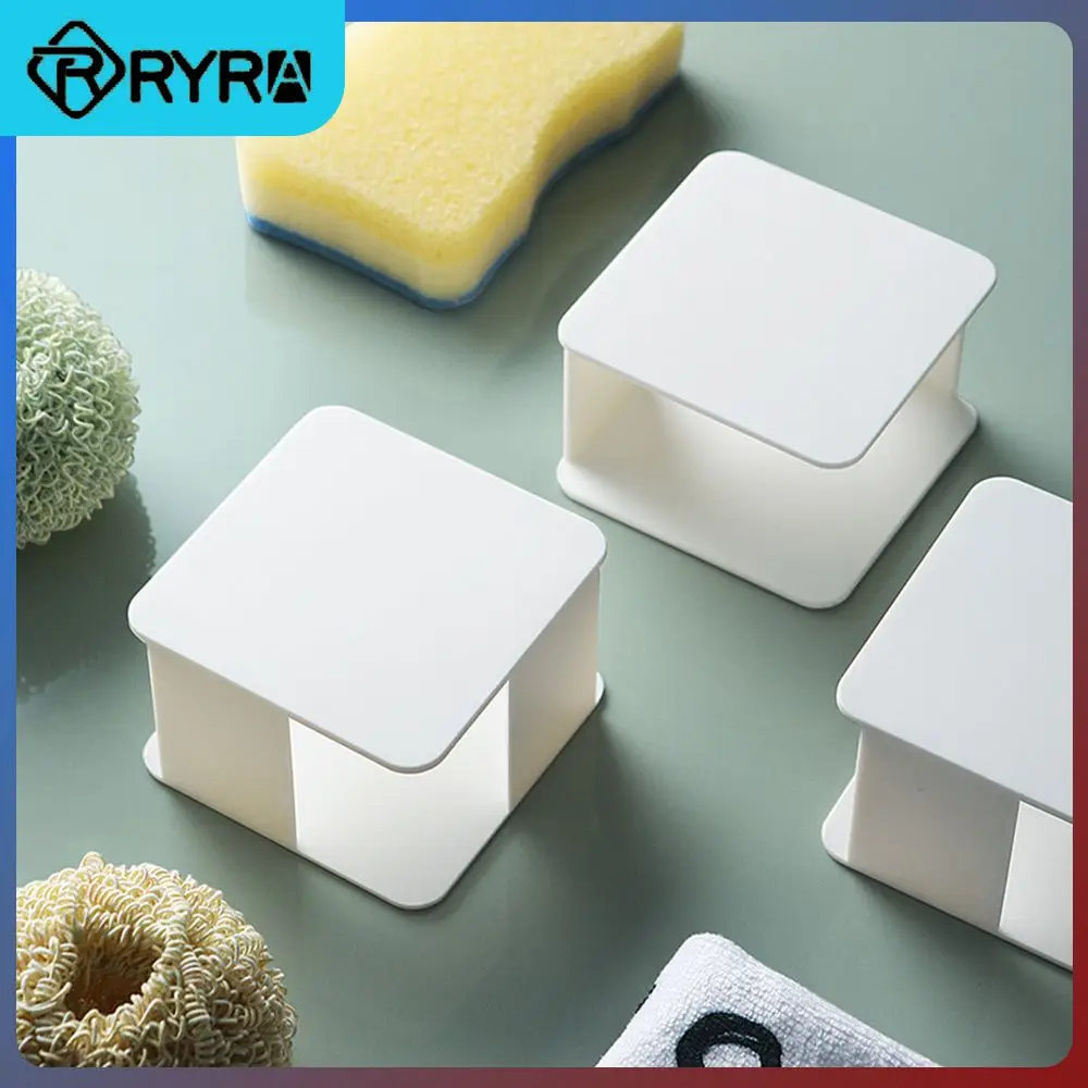 9.8×9.8×7.4cm Dish Cloth Drying Rack Kitchen Sink Wall-mounted Sponge Holders Modern Minimalist Non-perforated Racks Abs White
9.8×9.8×7.4cm Dish Cloth Drying Rack Kitchen Sink Wall-mounted Sponge Holders Modern Minimalist Non-perforated Racks Abs White