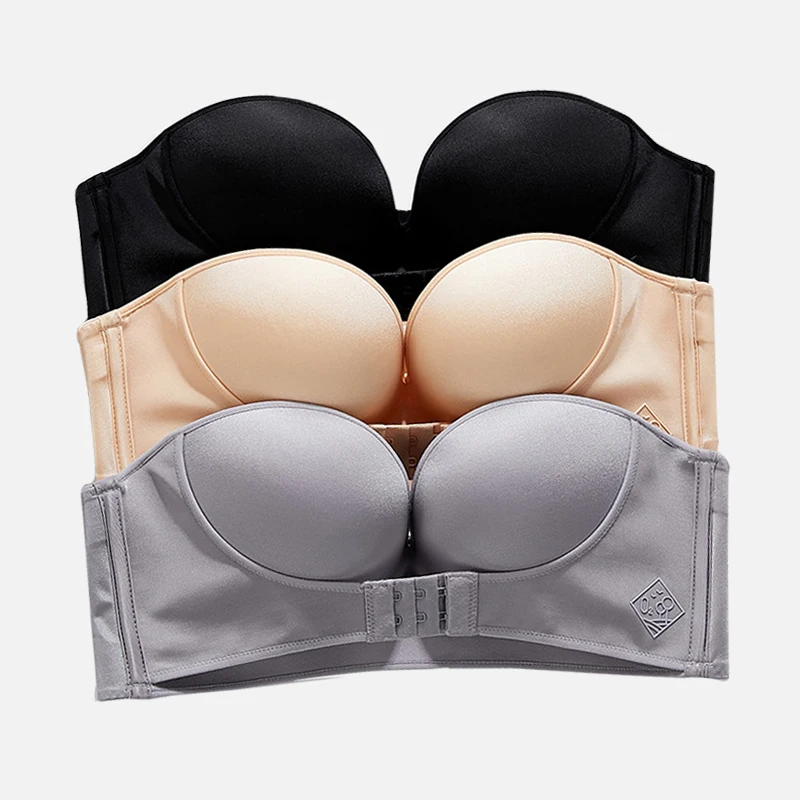 Fashion Women Strapless Bra Comfort Push Up Bras Girl Sexy Lingerie Seamless Backless Invisible Underwear Female Bralette
Fashion Women Strapless Bra Comfort Push Up Bras Girl Sexy Lingerie Seamless Backless Invisible Underwear Female Bralette