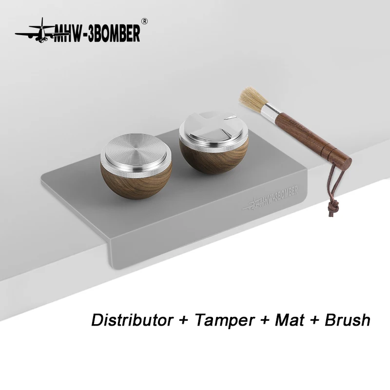 MHW-3BOMBER 51mm Espresso Tamper Professional 58.35mm Coffee Distributor & Tamper Stainless Steel Base Barista Leveler Tools
MHW-3BOMBER 51mm Espresso Tamper Professional 58.35mm Coffee Distributor & Tamper Stainless Steel Base Barista Leveler Tools