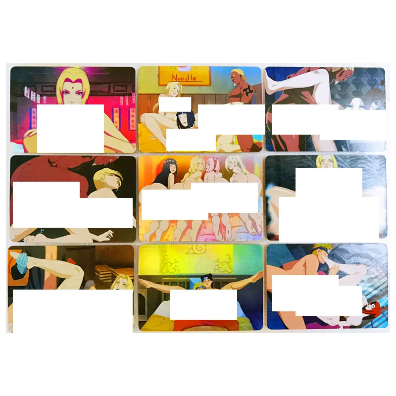 9pcs/set ACG Sexy Naruto Hyuga Hinata Tsunade Haruno Nude Sakura Toys Hobbies Hobby Collectibles Game Collection Anime Cards
9pcs/set ACG Sexy Naruto Hyuga Hinata Tsunade Haruno Nude Sakura Toys Hobbies Hobby Collectibles Game Collection Anime Cards
