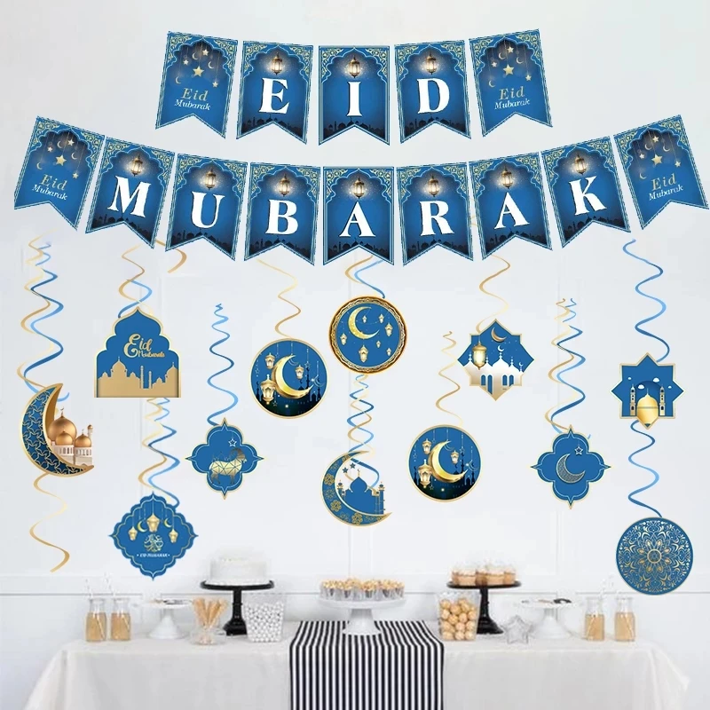 Ramadan Star Moon Garlands Hanging Swirls Banner Eid Mubarak Banner 2022 Decor Ramadan Mubarak Kareem Muslim Eid Party Supplies
Ramadan Star Moon Garlands Hanging Swirls Banner Eid Mubarak Banner 2022 Decor Ramadan Mubarak Kareem Muslim Eid Party Supplies