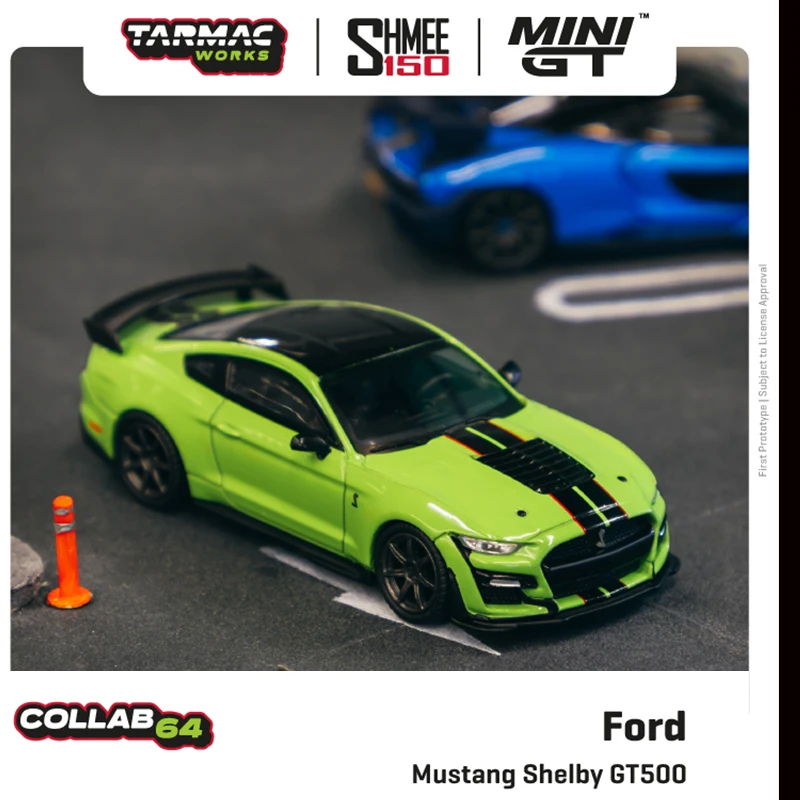 Tarmac работает 1:64 модель автомобиля Ford Mustang Shelby GT500 Грабер Лайм литой автомобиль
Tarmac работает 1:64 модель автомобиля Ford Mustang Shelby GT500 Грабер Лайм литой автомобиль