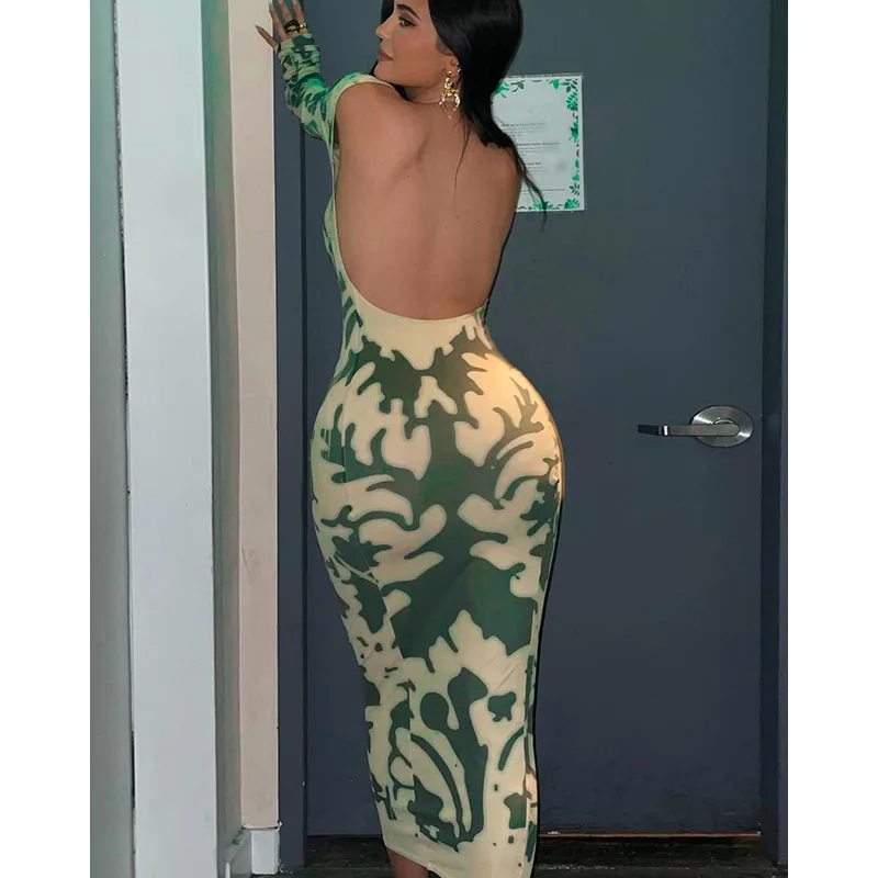 2022 Long Sleeve Backless Sexy Camouflage Dress Summer Women Fashion Streetwear Outfits Solid Club Clothing Trendy Maxi Dresses
2022 Long Sleeve Backless Sexy Camouflage Dress Summer Women Fashion Streetwear Outfits Solid Club Clothing Trendy Maxi Dresses