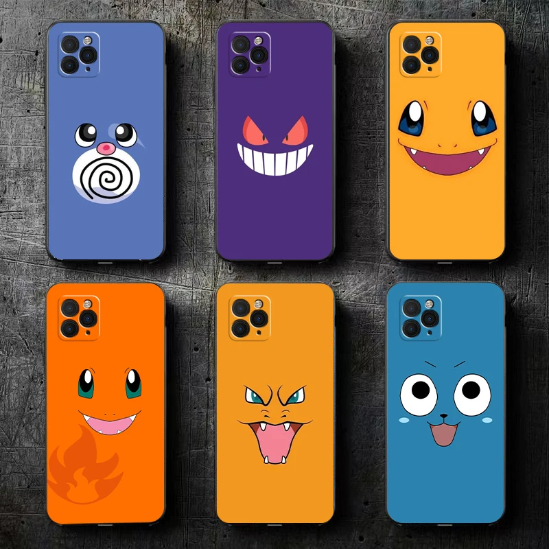 Cartoon Pokémon Phone Case For Funda iPhone 11 13 12 Pro Max Mini X XR XS Max SE 2020 6 6s 7 8 Plus Black Coque Back
Cartoon Pokémon Phone Case For Funda iPhone 11 13 12 Pro Max Mini X XR XS Max SE 2020 6 6s 7 8 Plus Black Coque Back