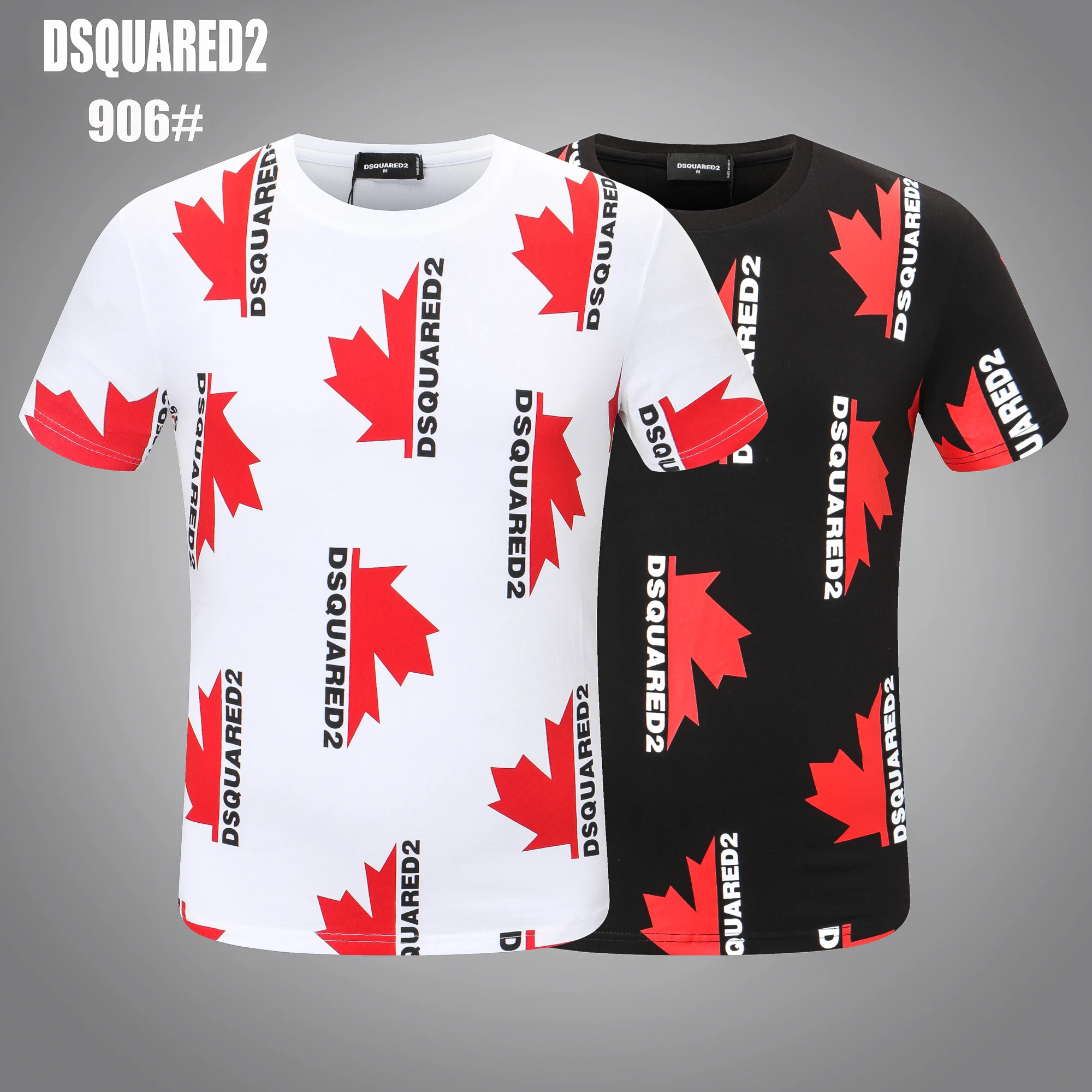 2022 New Arrived DSQUARED2 O-Neck Short Sleeve Men T Shirt Skinny Casual male Summer red mapel leaf print Camisetas Hombre M-3XL 
2022 New Arrived DSQUARED2 O-Neck Short Sleeve Men T Shirt Skinny Casual male Summer red mapel leaf print Camisetas Hombre M-3XL