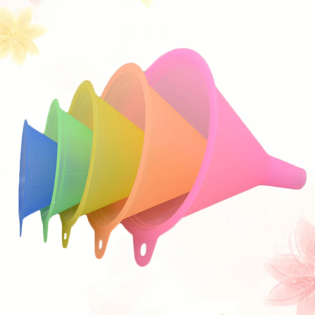 15pcs Funnels Kitchen Funnels for Bottle Filling Essential Oils DIY Craft Accessories Kitchen Utensil Supplies 5 Sizes ( )
15pcs Funnels Kitchen Funnels for Bottle Filling Essential Oils DIY Craft Accessories Kitchen Utensil Supplies 5 Sizes ( )
