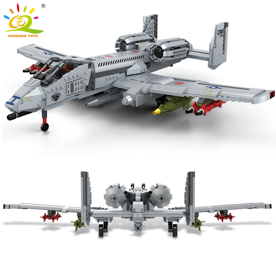 HUIQIBAO 1050 шт. A-10 США атака Warthog самолет строительные блоки военный армейский городской Самолет Модель Кирпичи Детские игрушки для мальчика
HUIQIBAO 1050 шт. A-10 США атака Warthog самолет строительные блоки военный армейский городской Самолет Модель Кирпичи Детские игрушки для мальчика