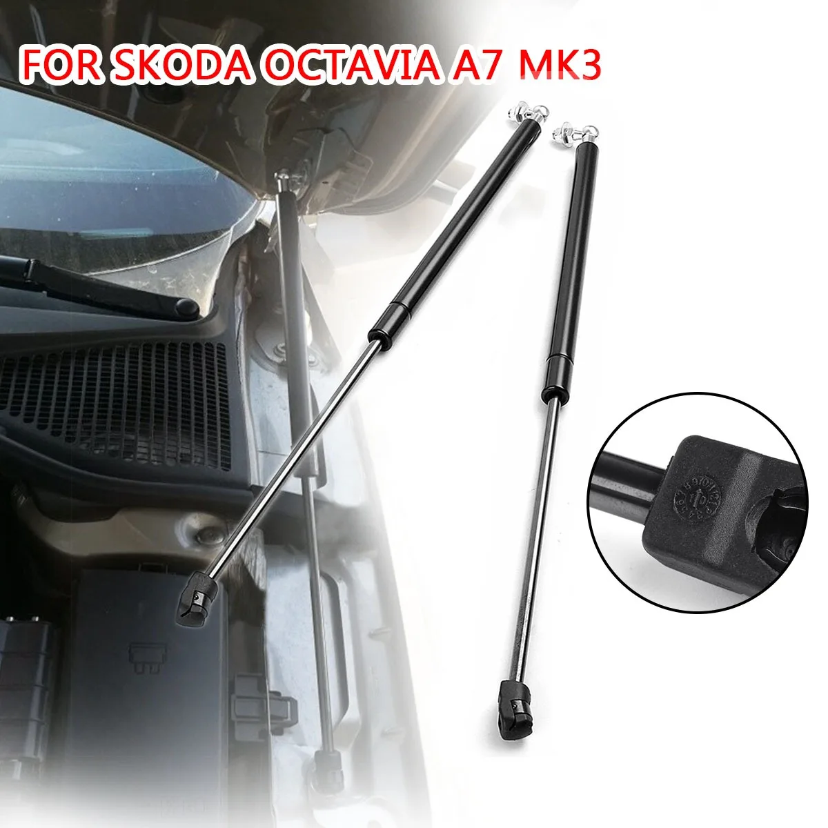 2X Car Gas Shock Hood Shock Strut Damper Lift Support for Skoda Octavia A7 MK3 Stainless Steel Hydraulic Rod 2012 2013 - 2020
2X Car Gas Shock Hood Shock Strut Damper Lift Support for Skoda Octavia A7 MK3 Stainless Steel Hydraulic Rod 2012 2013 - 2020