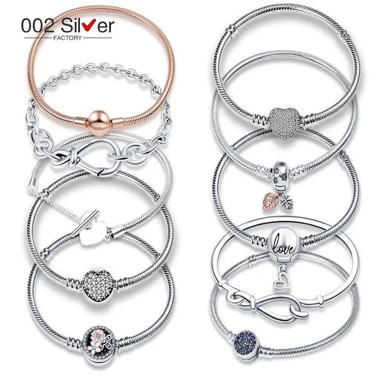 plata pulseras of ley silver Color Hot Sale Classic Heart Bracelet Fit Original 925 Beads Charms DIY making jewelry gifts
plata pulseras of ley silver Color Hot Sale Classic Heart Bracelet Fit Original 925 Beads Charms DIY making jewelry gifts