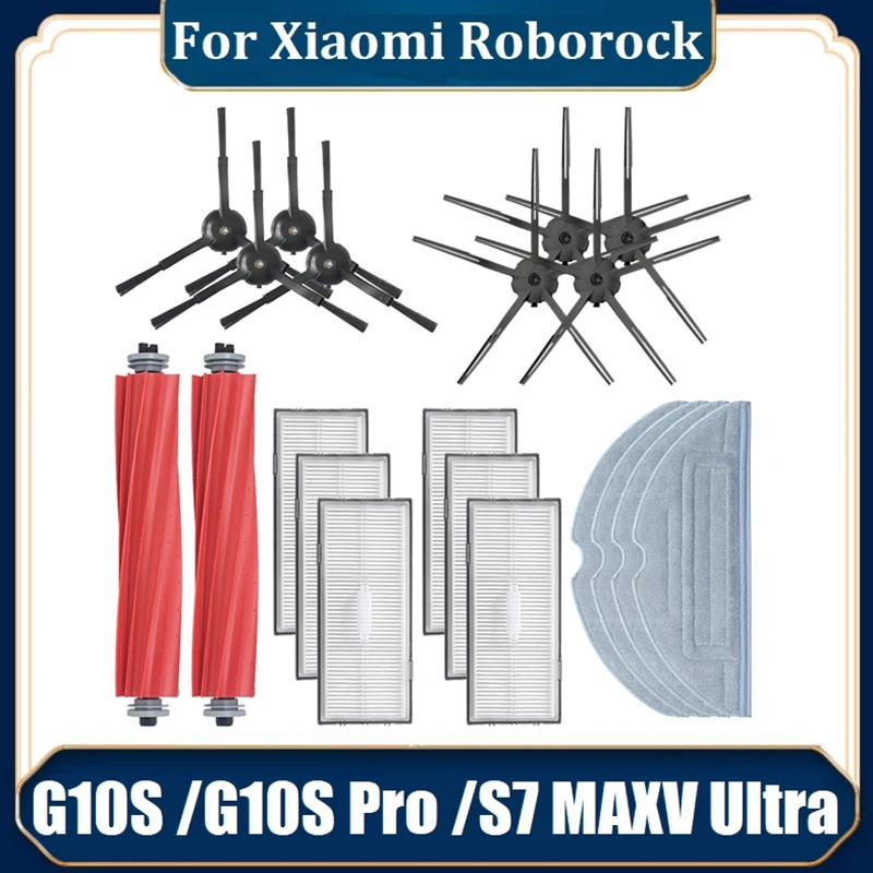 20 шт., запасные части для робота-пылесоса Roborock G10S /G10S Pro /S7 MAXV Ultra
20 шт., запасные части для робота-пылесоса Roborock G10S /G10S Pro /S7 MAXV Ultra
