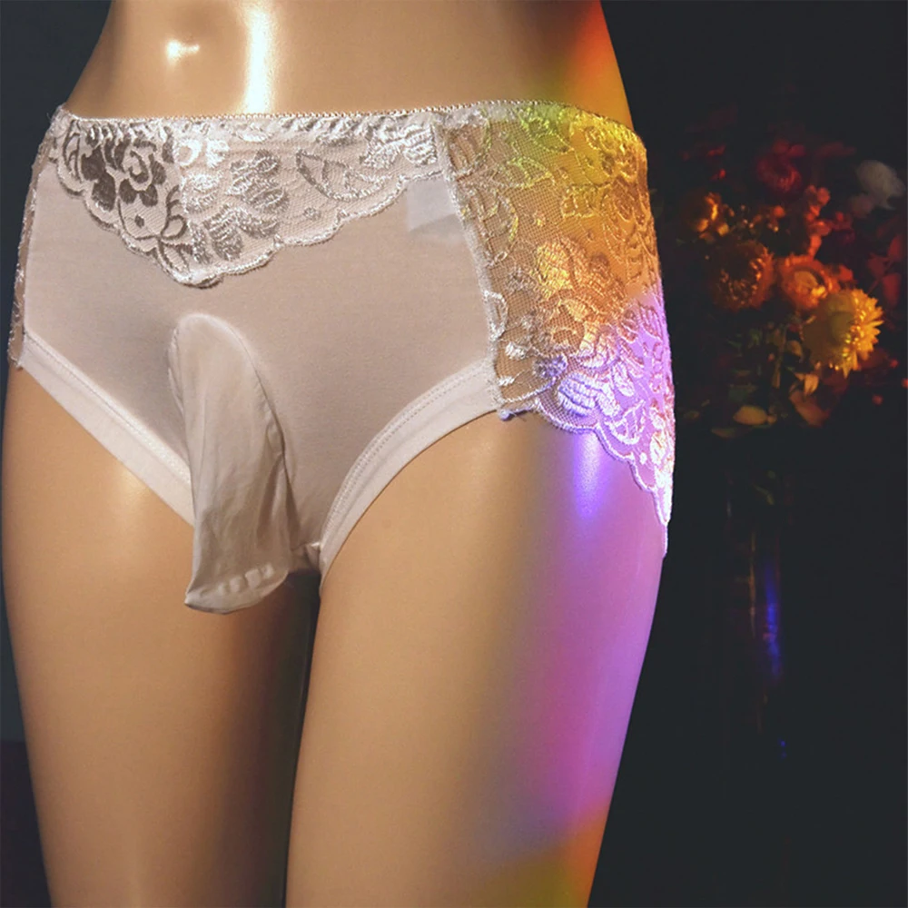 Men Lace See Through Underwear Sexy Sissy Bugle Pouch Brief Thong Breathable Cotton Male Panties Short Hollow Low Waist Lingerie
Men Lace See Through Underwear Sexy Sissy Bugle Pouch Brief Thong Breathable Cotton Male Panties Short Hollow Low Waist Lingerie