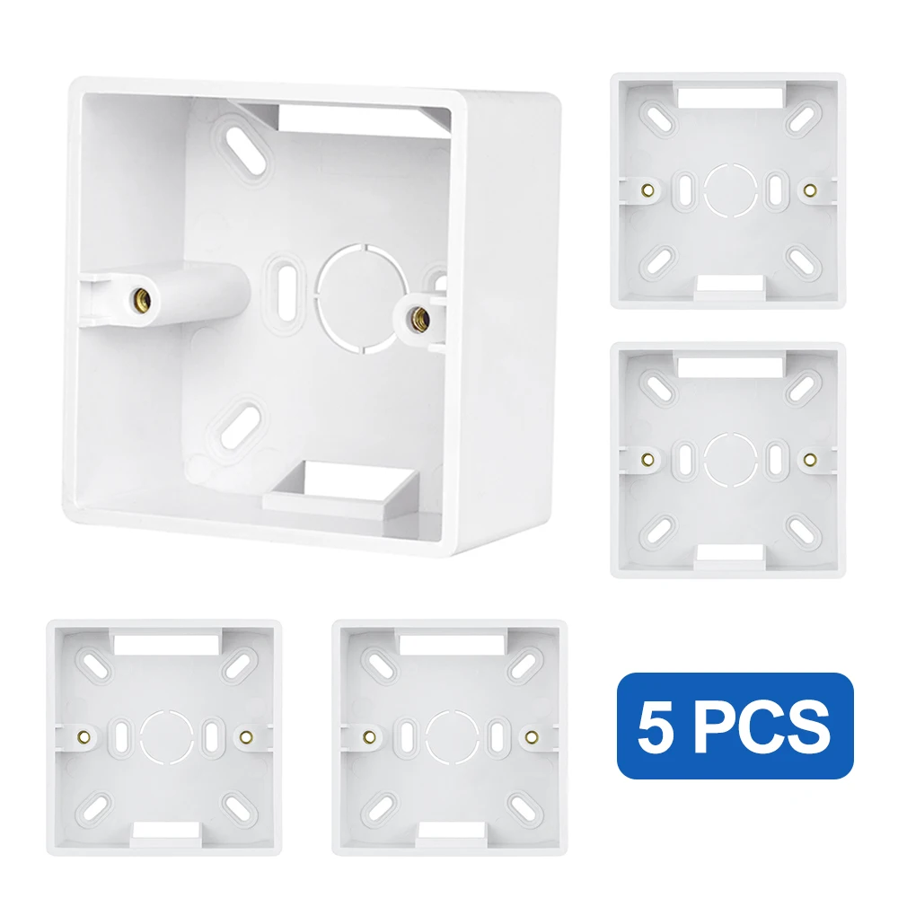 VISWE внешний монтажный ящик 86 мм * 86 мм * 35 мм для выключателя или розетки 86 мм * 86 мм, коробка для поверхностного монтажа, для любого положения поверхности стены 
VISWE внешний монтажный ящик 86 мм * 86 мм * 35 мм для выключателя или розетки 86 мм * 86 мм, коробка для поверхностного монтажа, для любого положения поверхности стены