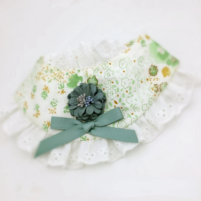 Korean Style Leisure Bibs for Cats Dogs Small Pets Idyllic Flower Cloth Kawaii Bibs Neck Decoration Pet Accessories
Korean Style Leisure Bibs for Cats Dogs Small Pets Idyllic Flower Cloth Kawaii Bibs Neck Decoration Pet Accessories