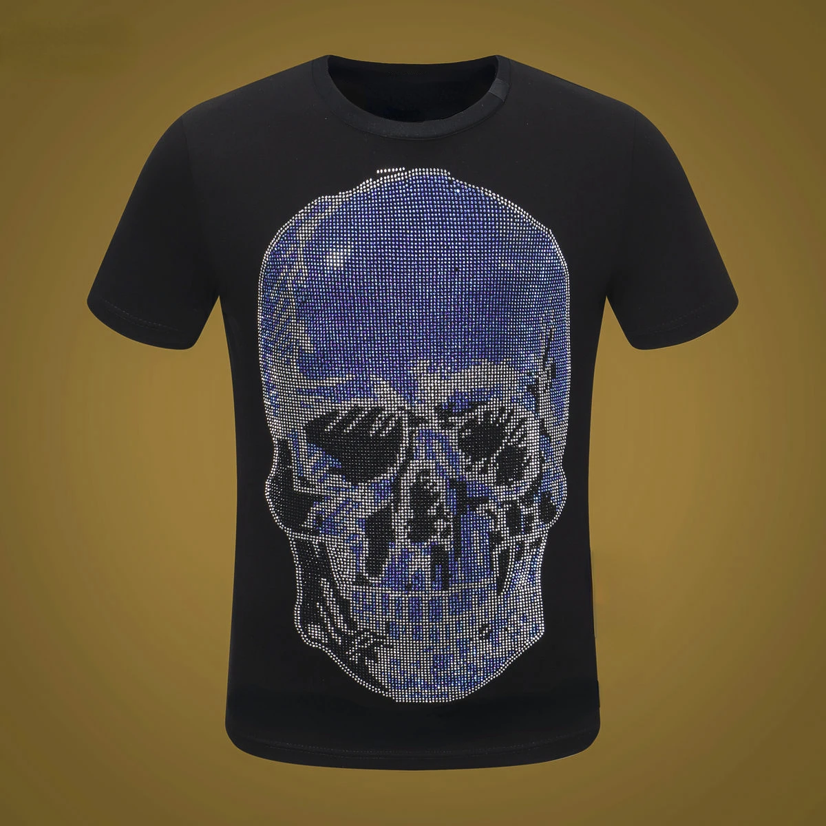 New pure cotton hot drill short sleeve t-shirt men's summer slim fitting round neck bottomed top youth fashion
New pure cotton hot drill short sleeve t-shirt men's summer slim fitting round neck bottomed top youth fashion