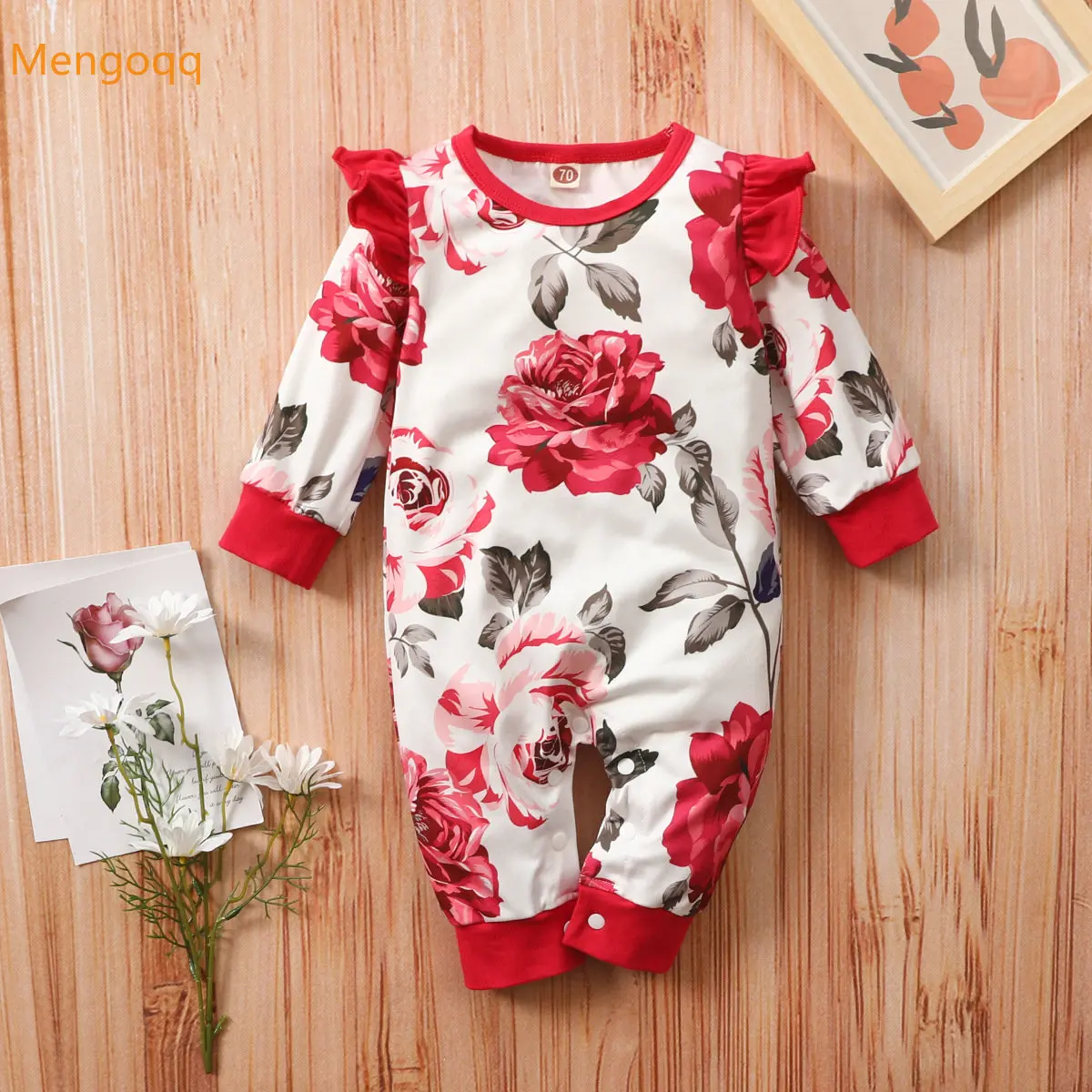Mengoqq Newborn Infant Flower Print Ruched Outfits Kids Baby Girls Jumpsuits Cotton Casual Overalls Romper 0-12M
Mengoqq Newborn Infant Flower Print Ruched Outfits Kids Baby Girls Jumpsuits Cotton Casual Overalls Romper 0-12M