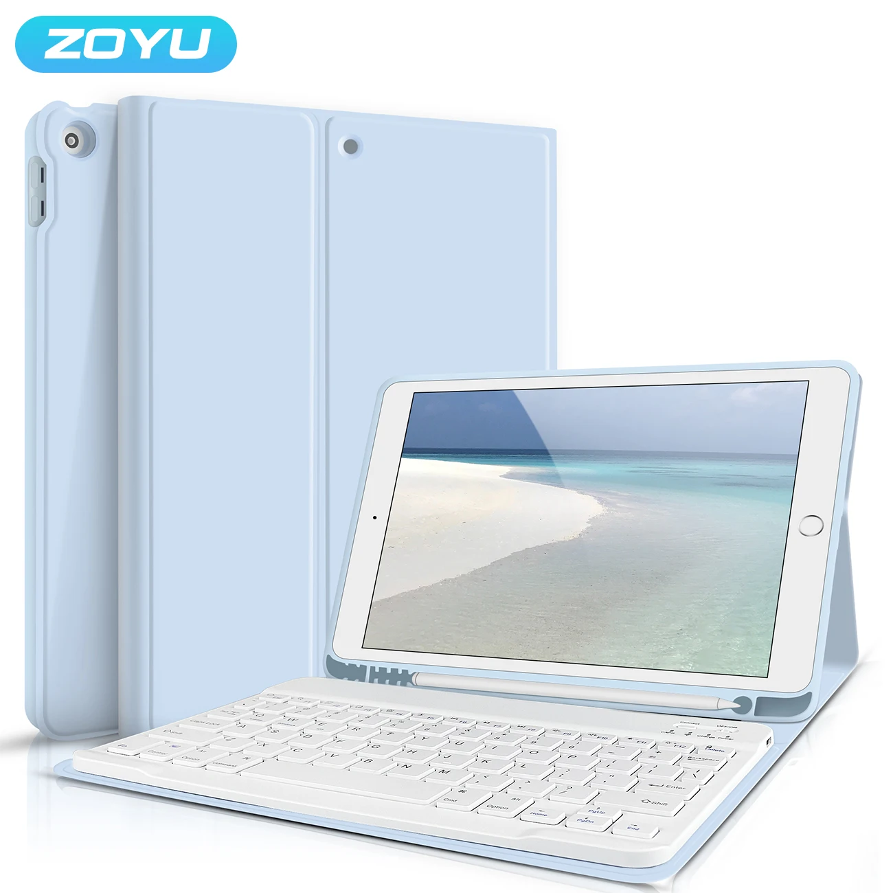 ZOYU для iPad Pro 11 дюймов чехол с клавиатурой, для iPad 10,2 9,7 дюймов Mini6 Air45 с держателем для карандашей, съемный чехол с Bluetooth клавиатурой
ZOYU для iPad Pro 11 дюймов чехол с клавиатурой, для iPad 10,2 9,7 дюймов Mini6 Air45 с держателем для карандашей, съемный чехол с Bluetooth клавиатурой