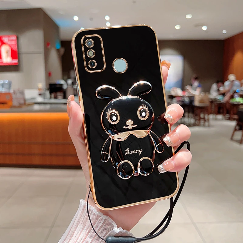 Симпатичный мультяшный кролик Складная подставка для Infinix Tecno Spark 6 Go чехол для телефона с ремешком роскошный чехол с покрытием
Симпатичный мультяшный кролик Складная подставка для Infinix Tecno Spark 6 Go чехол для телефона с ремешком роскошный чехол с покрытием