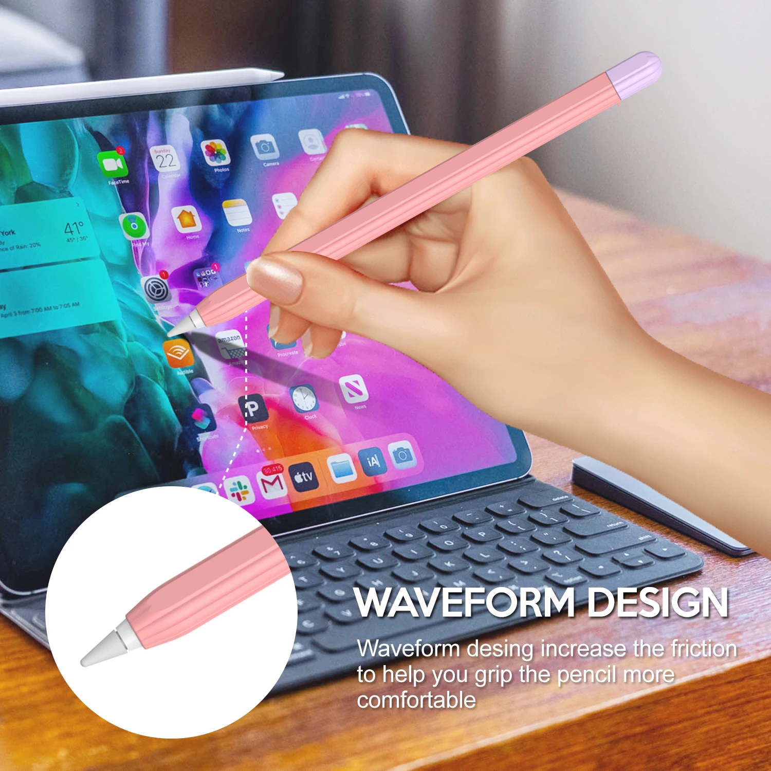 Case For Apple Pencil 2nd Generation For Apple Pencil 2 Holder Premium Silicone Cover Sleeve
Case For Apple Pencil 2nd Generation For Apple Pencil 2 Holder Premium Silicone Cover Sleeve