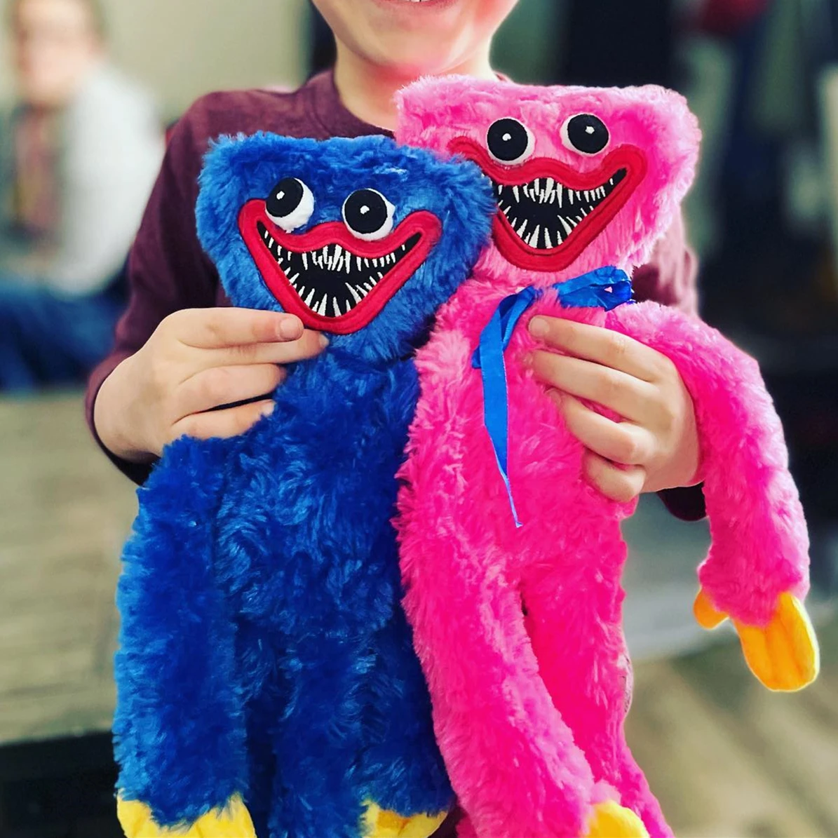 Игрушка плюшевая Huggy Wuggy, 40 см, мягкая Набивная игрушка с Маком, игровой персонаж, строительная игрушка для детей, подарки для мальчиков и дев...
Игрушка плюшевая Huggy Wuggy, 40 см, мягкая Набивная игрушка с Маком, игровой персонаж, строительная игрушка для детей, подарки для мальчиков и дев...